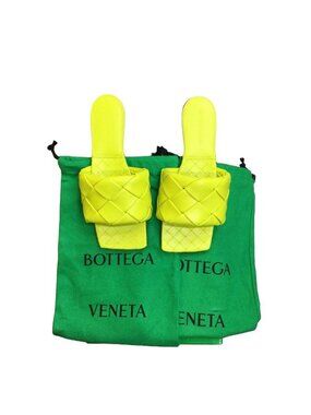 BOTTEGA VENETA Shoe Size 39 Green Sandals